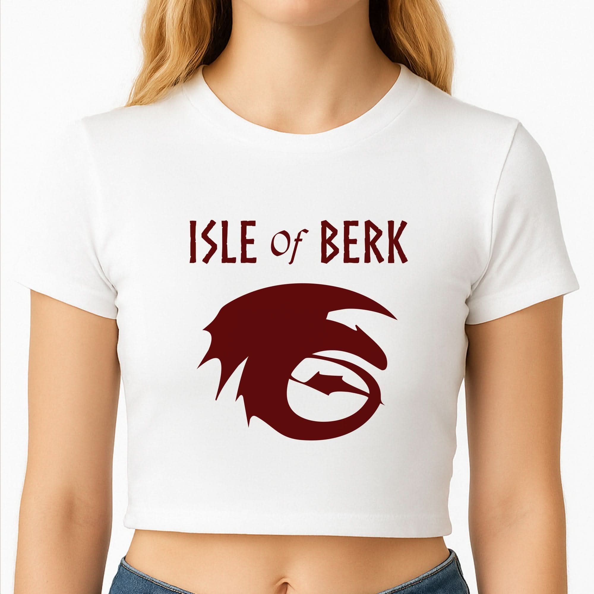 Isle Of Berk Crop Top