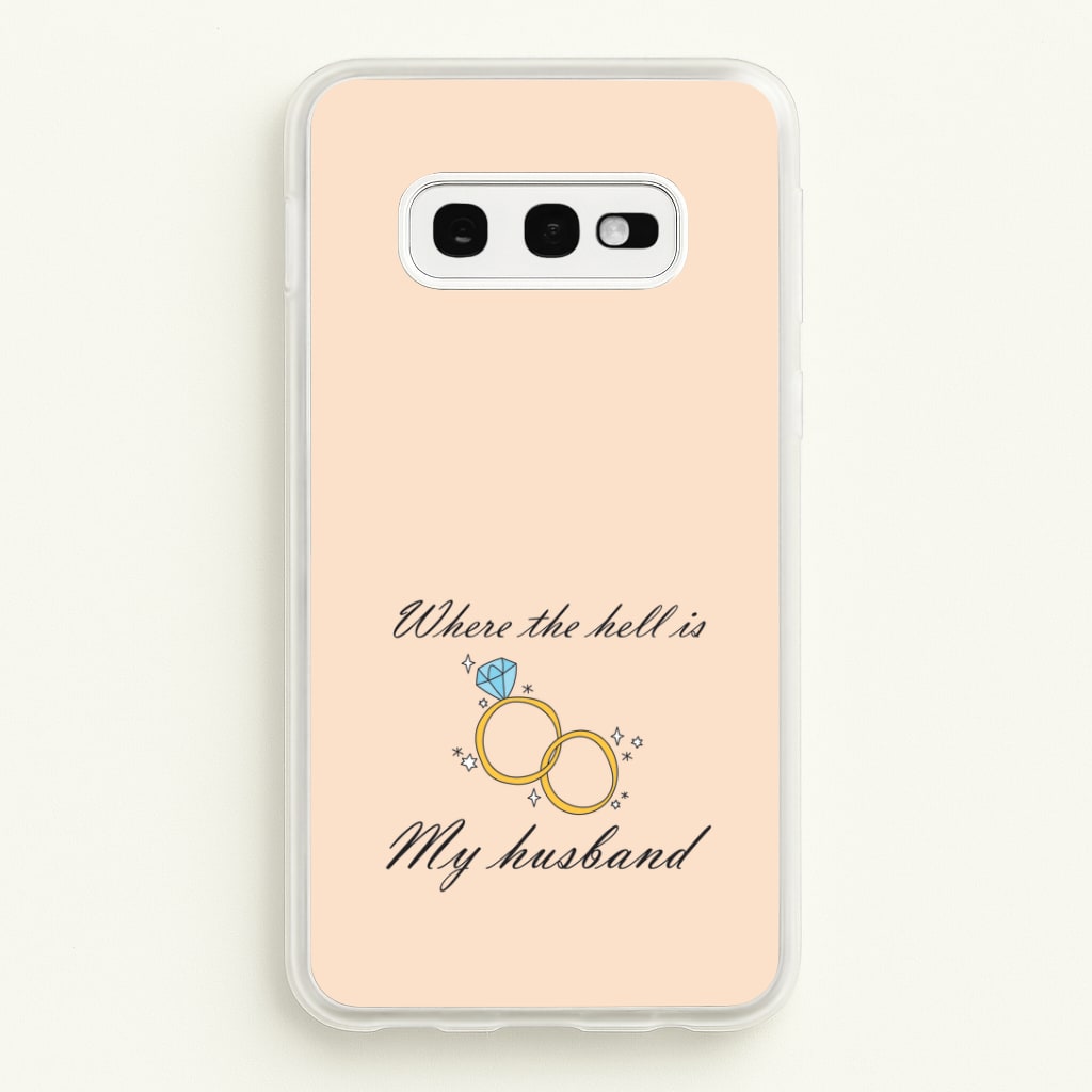 WTHIMH Cartoon Rings Galaxy S10e Case