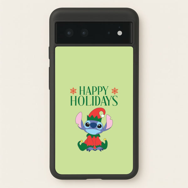 Cute Blue Alien Elf Google Pixel 6 Case