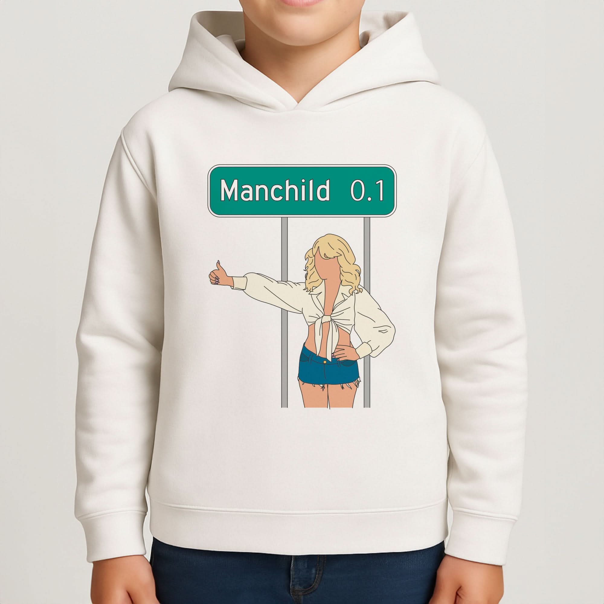 Man Child Miles Boys Hoodie