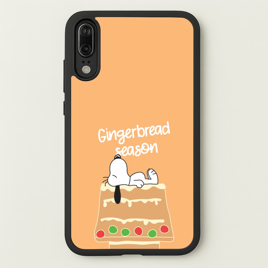 Cartoon Beagle Gingerbread House Huawei P20 Case
