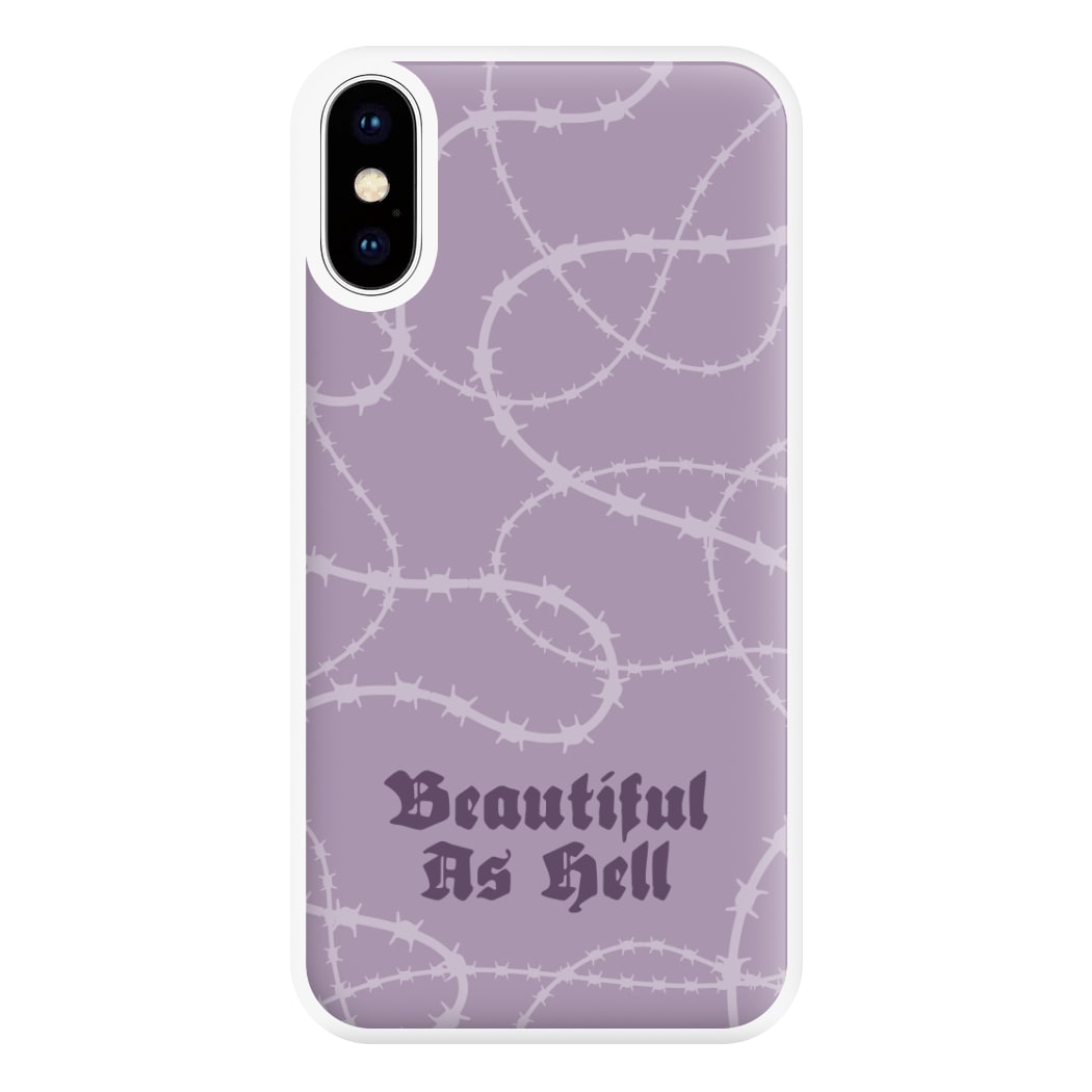 Beautiful As Hell Pattern iPhone XS Max Case