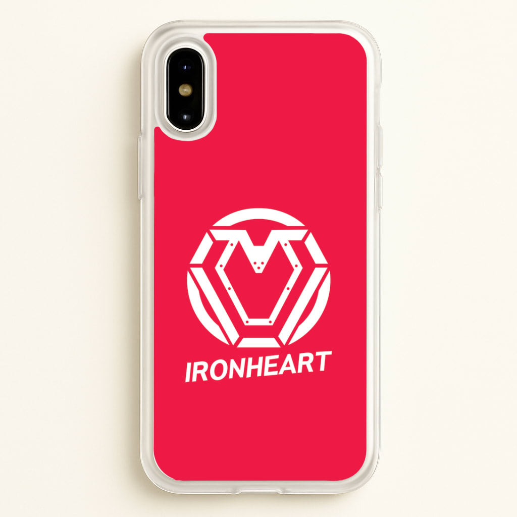 Metal Heart Symbol iPhone X / XS Case