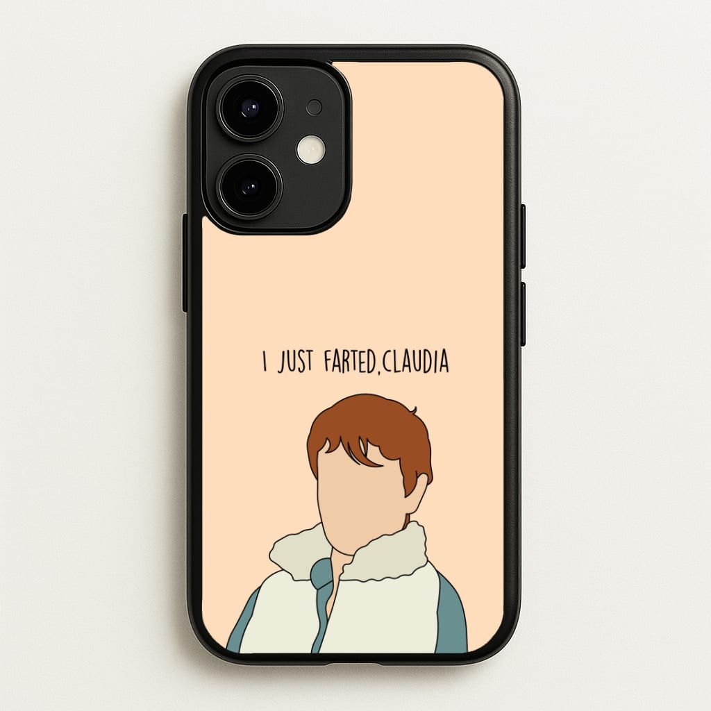 I Just Farted, Claudia iPhone 12 / 12 Pro Case