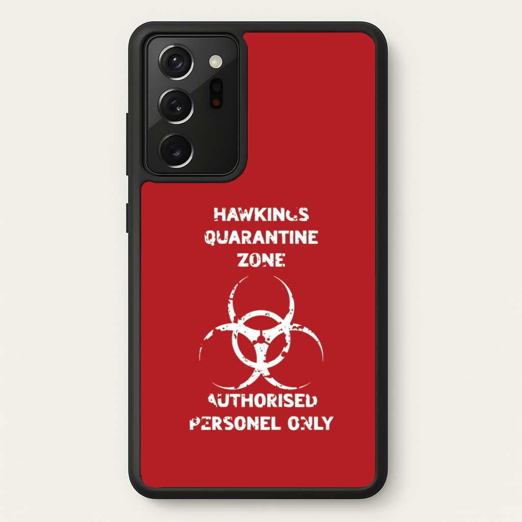Hawkings Quarantine Zone Galaxy Note 20 Ultra Case