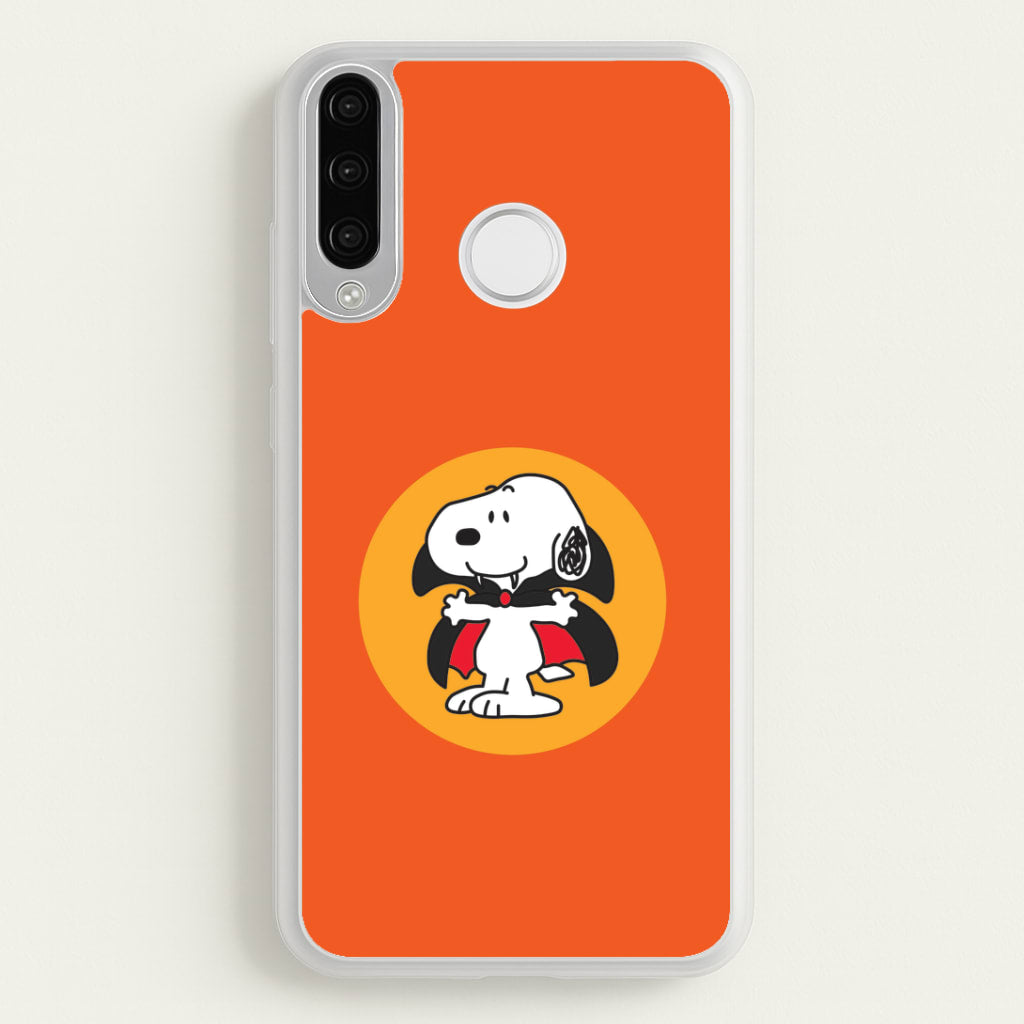 Cartoon Beagle Vampire Huawei P30 Lite Case