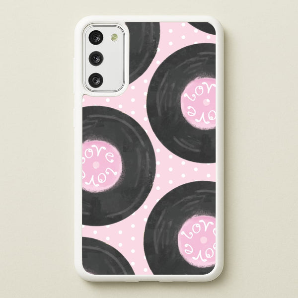 Thrifted Vinyl Polka Pattern Galaxy A41 Case