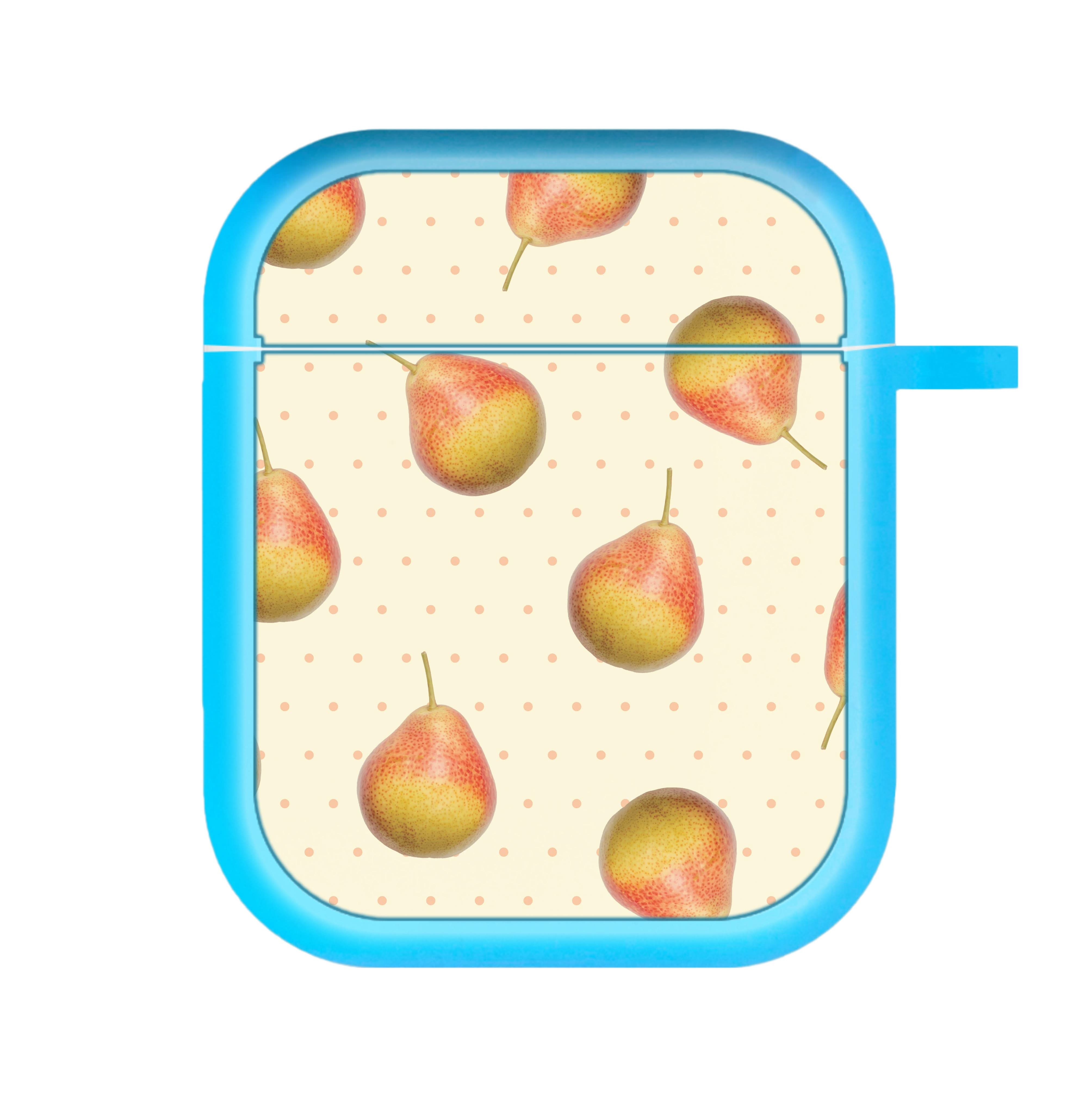 Pears And Polka Dots Pattern AirPods Case