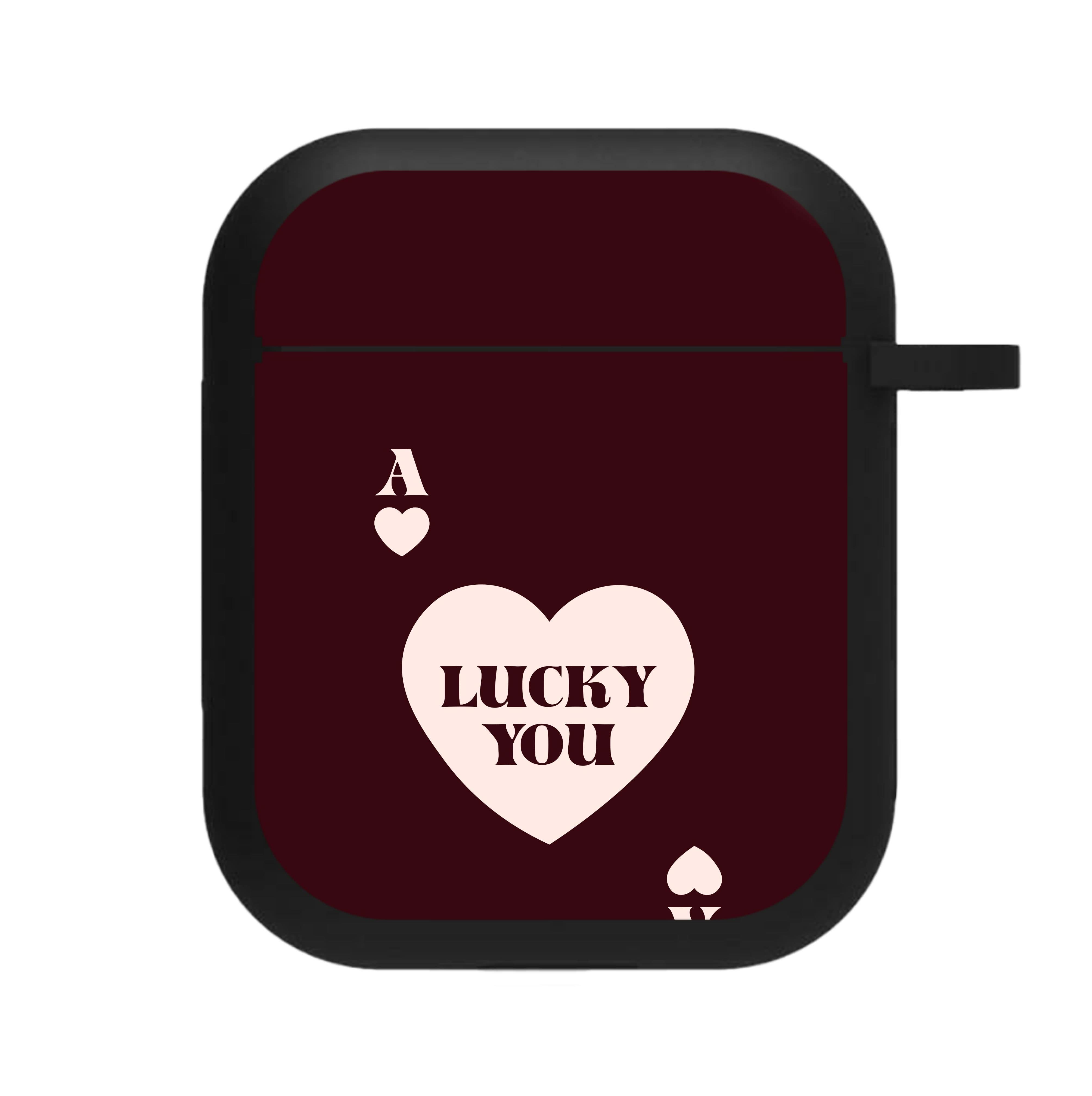 Ace Of Hearts Lucky You AirPods Case