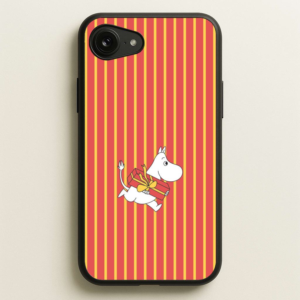 Red Present Moom iPhone 16e Case