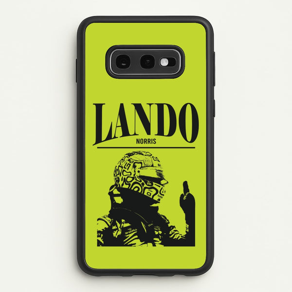 Lando Black And Green Galaxy S10e Case