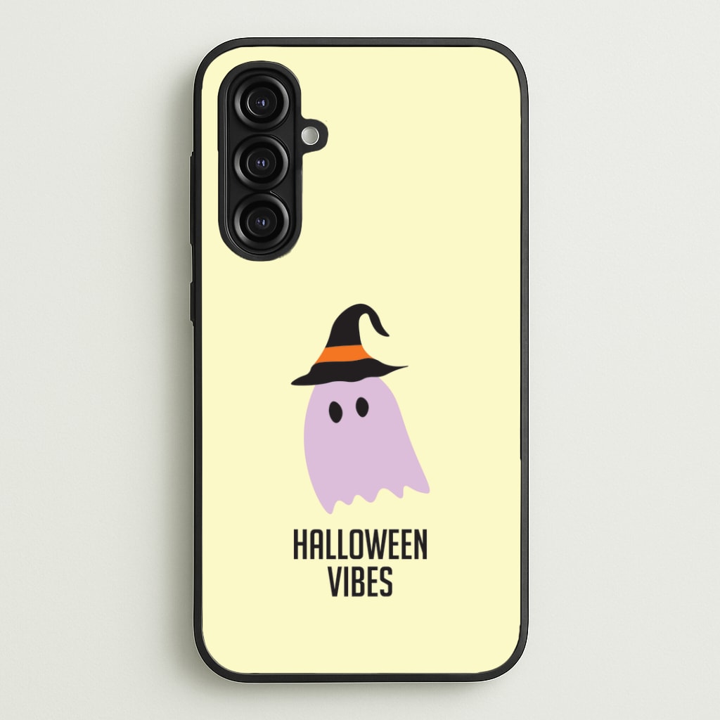 Purple Ghost Halloween Vibes Galaxy A16 Case