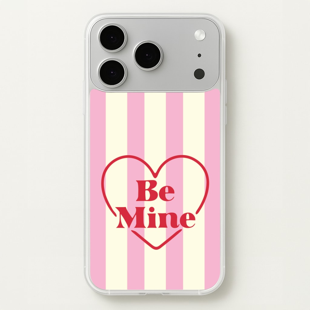 Be Mine Stripey iPhone 17 Pro Max Case