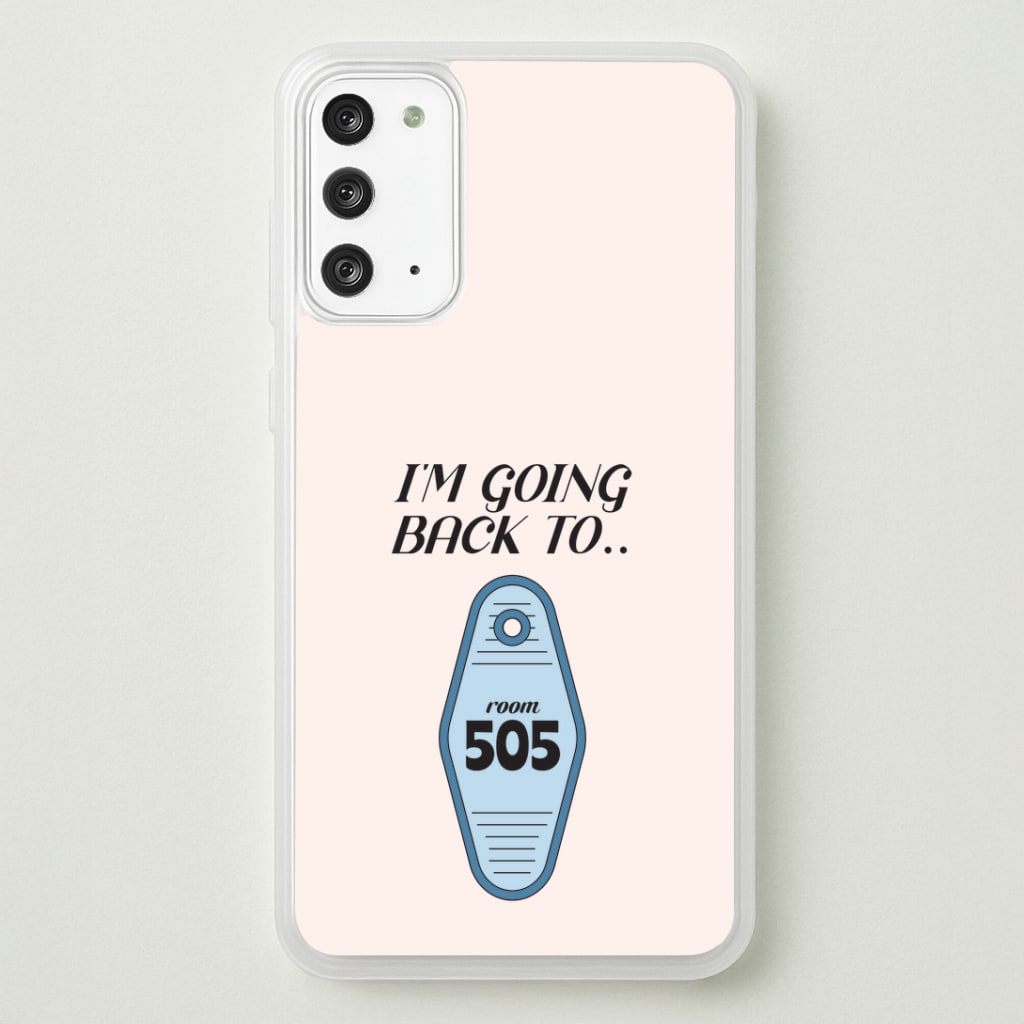 I'm Going Back To 505 Keyring Galaxy Note 20 Case