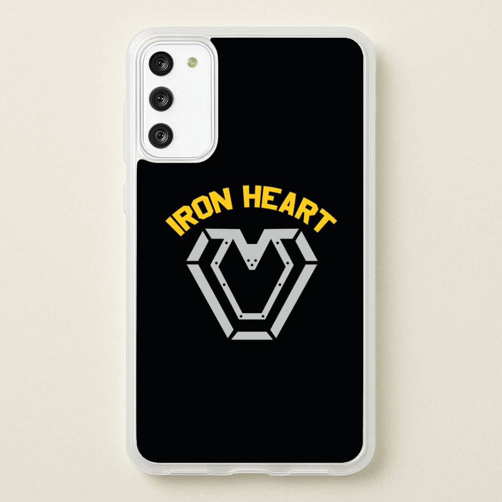 Metal Hero Heart Galaxy A41 Case