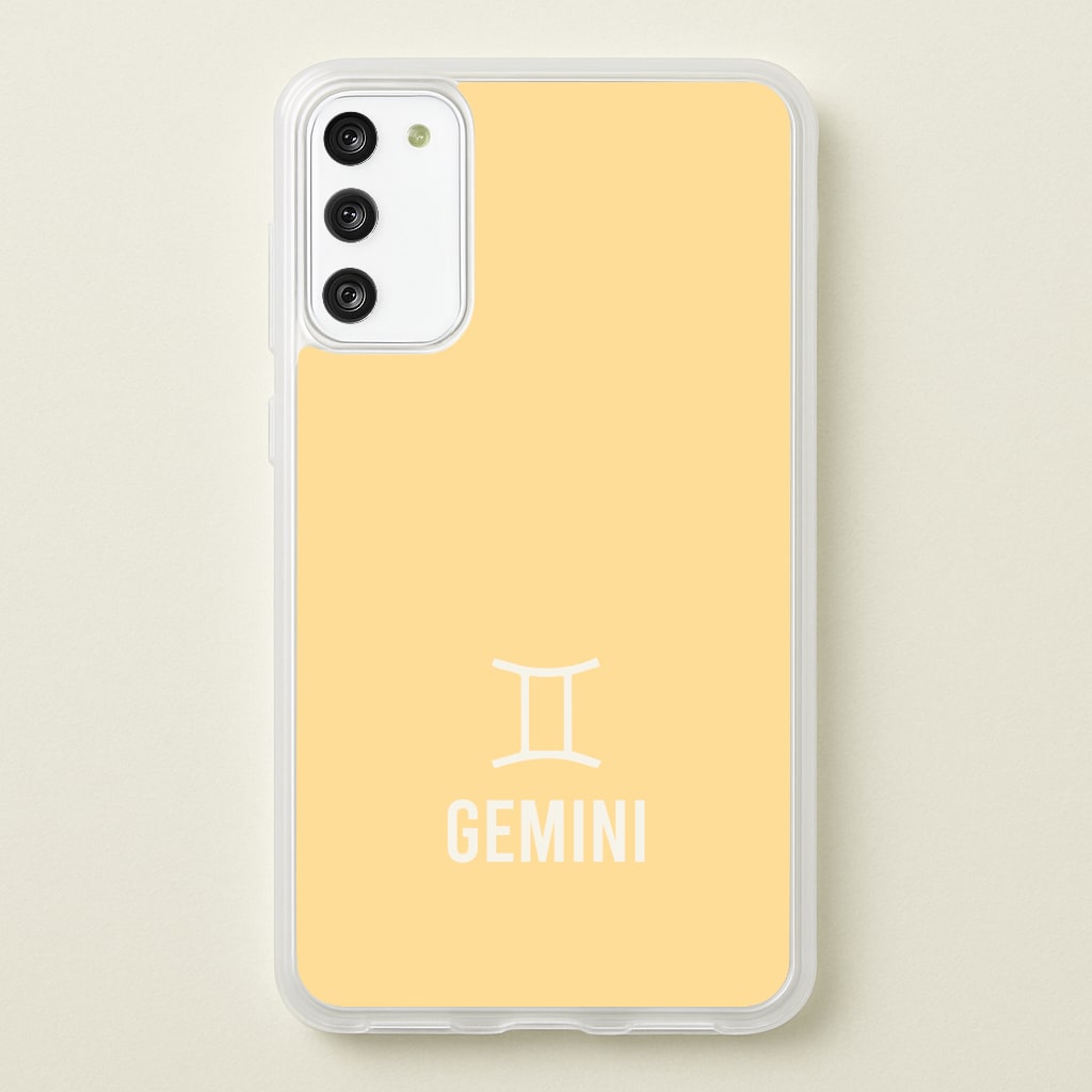 Gemini Pastel Zodiac Galaxy S20FE Case