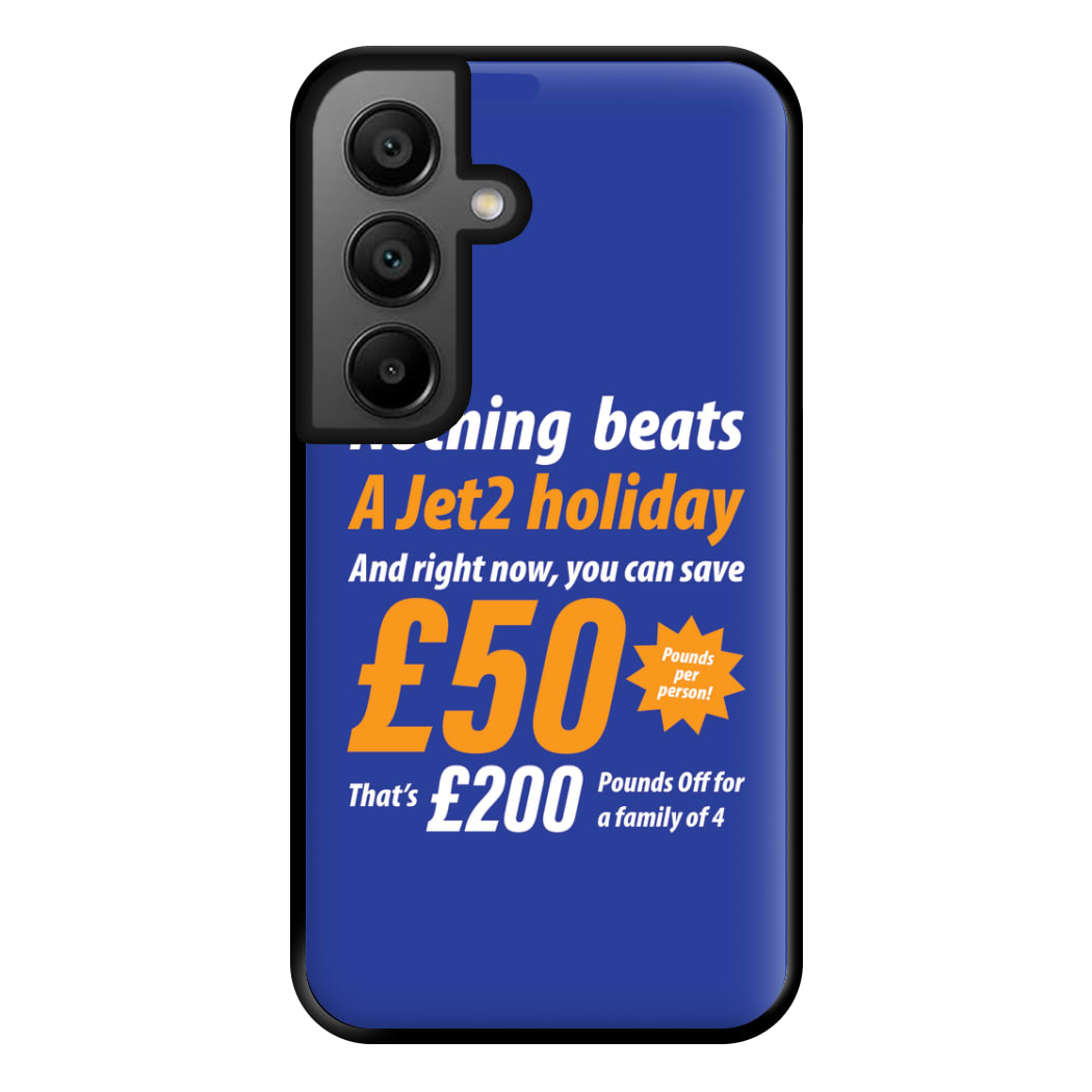 Nothing Beats A Jet Holiday Galaxy A55 Case