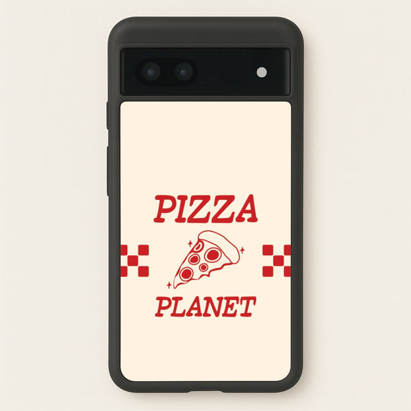 Retro Pizza Planet Google Pixel 7a Case