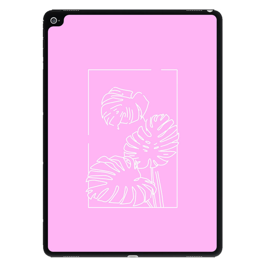 Pink Leaf - Foliage iPad Case