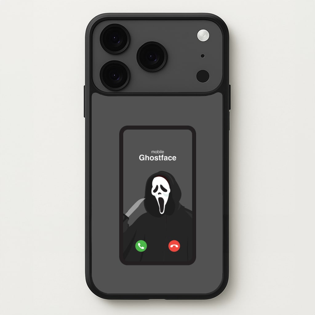 Caller ID Ghostface iPhone 17 Pro Case