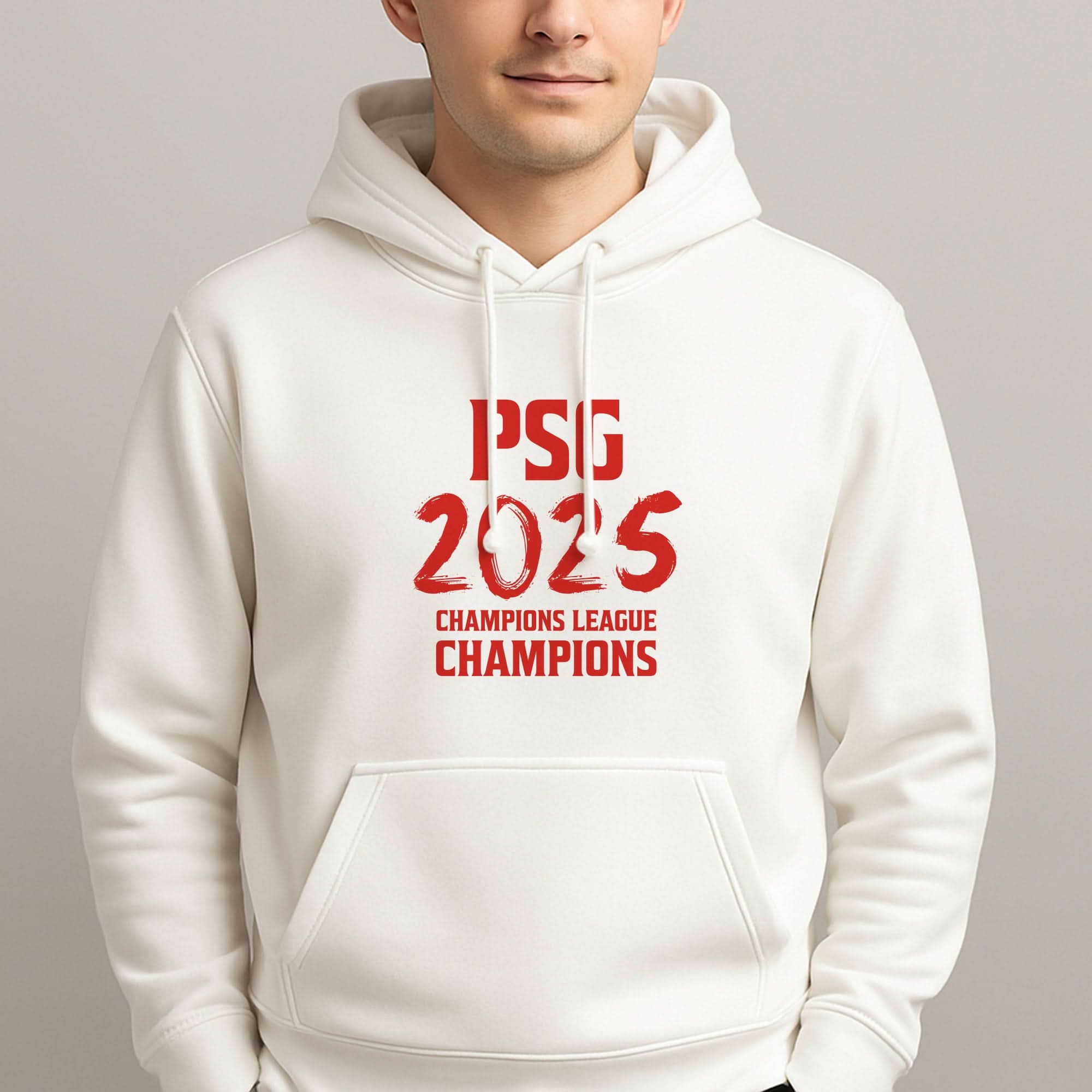 Champion League Winners 25 PSG Mens Hoodie
