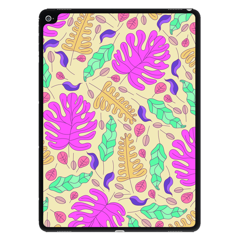 Multi Coloured Leaves - Foliage iPad Case