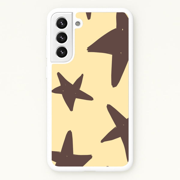 Vanilla & Chocolate Stars Galaxy S21FE Case