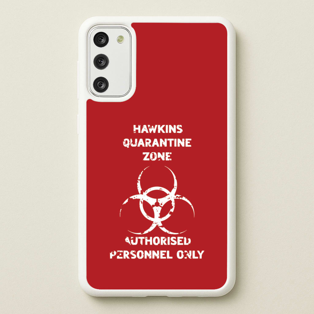 Hawkins Quarantine Zone Galaxy S20 Case