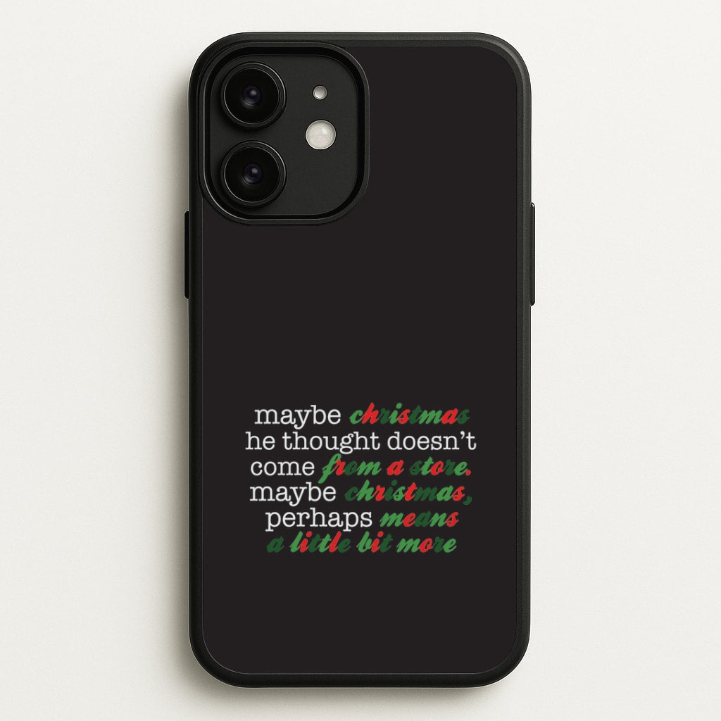 Green Creature Quote iPhone 11 Case