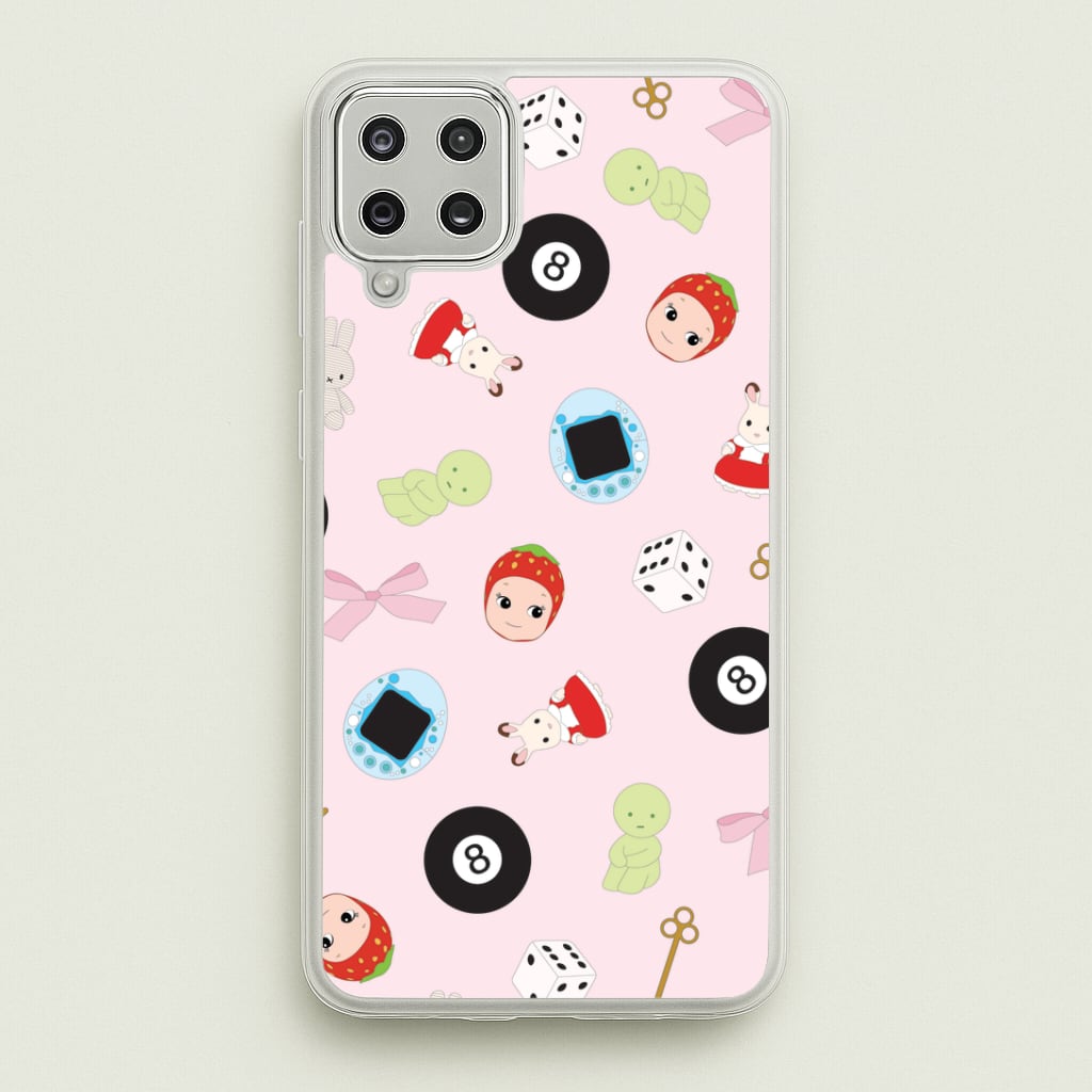 Trinkets Pattern Galaxy A12 Case