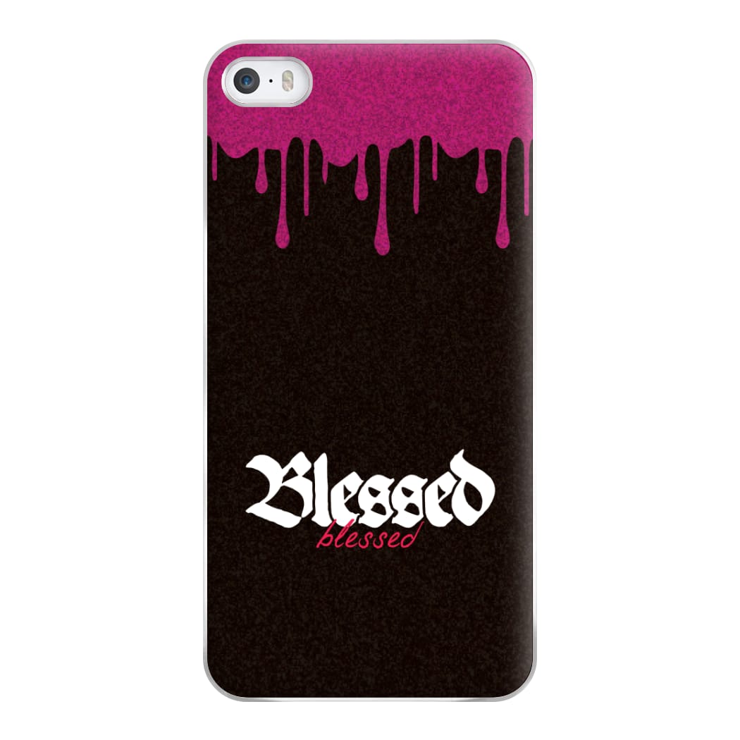 Glitter Blessed iPhone 5 / 5s / SE 2016 Case