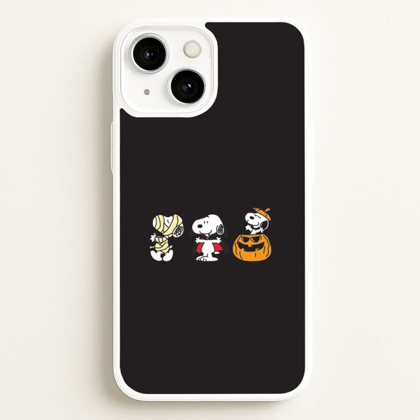 Cartoon Beagle Halloween Costumes iPhone 13 Mini Case