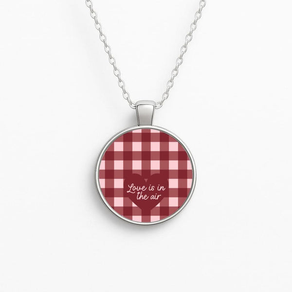 Love Is In The Air Circle Necklace