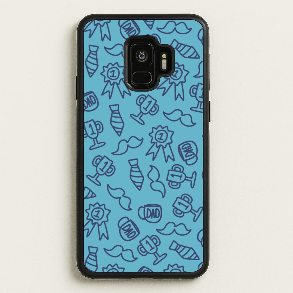 Dad Doodles Pattern Galaxy S9 Case
