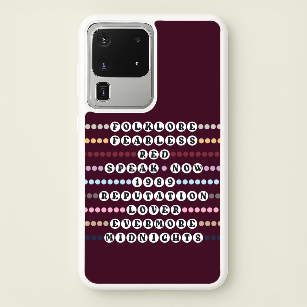 Concert Bracelets Galaxy S20 Ultra Case