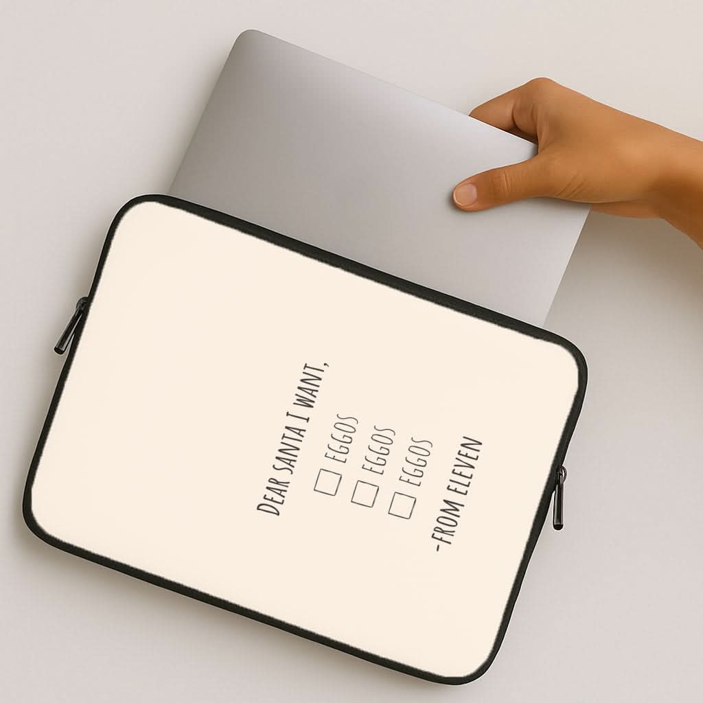 Eleven's Christmas List MacBook Cover