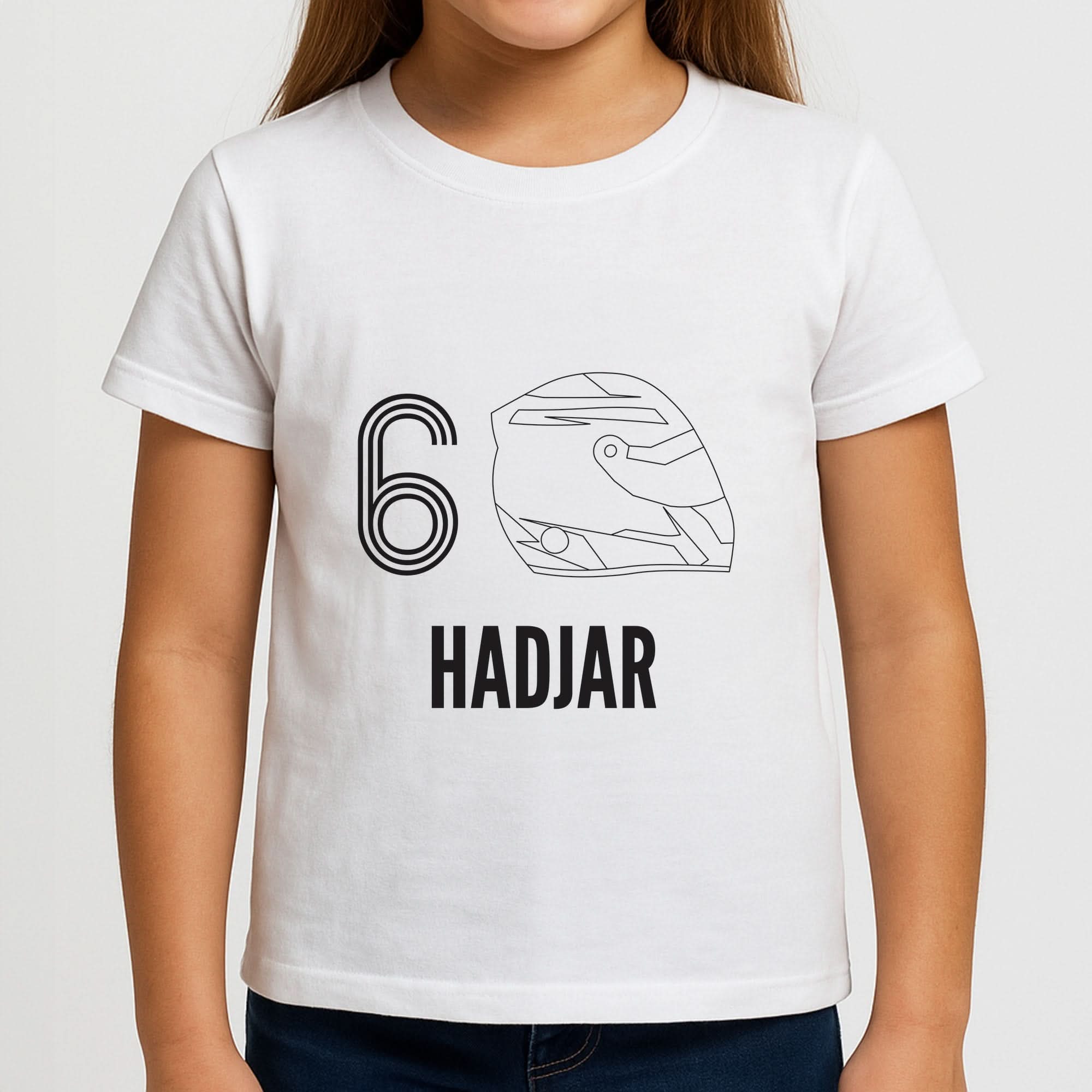 Hadjar Helmet 2026 Girls T-Shirt
