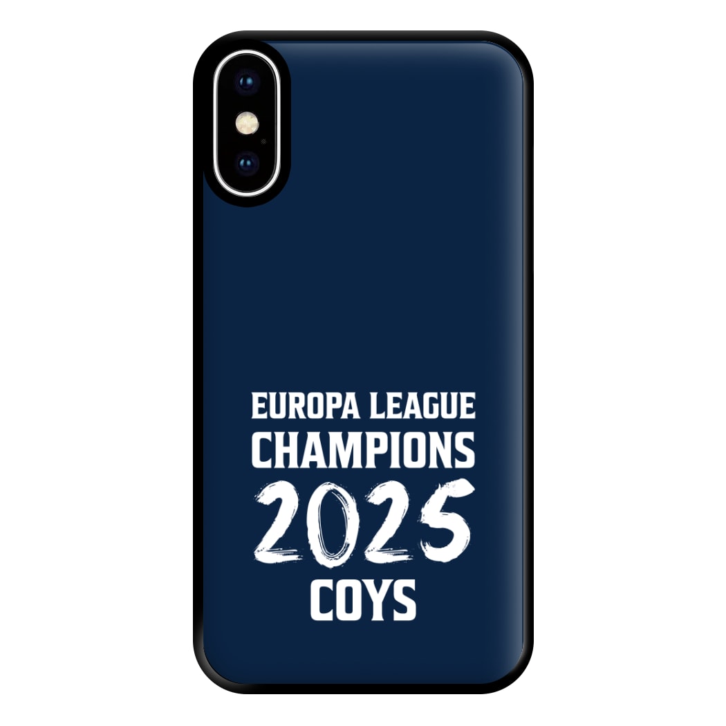 Europa League Winners 2025 - COYS iPhone X / XS Case