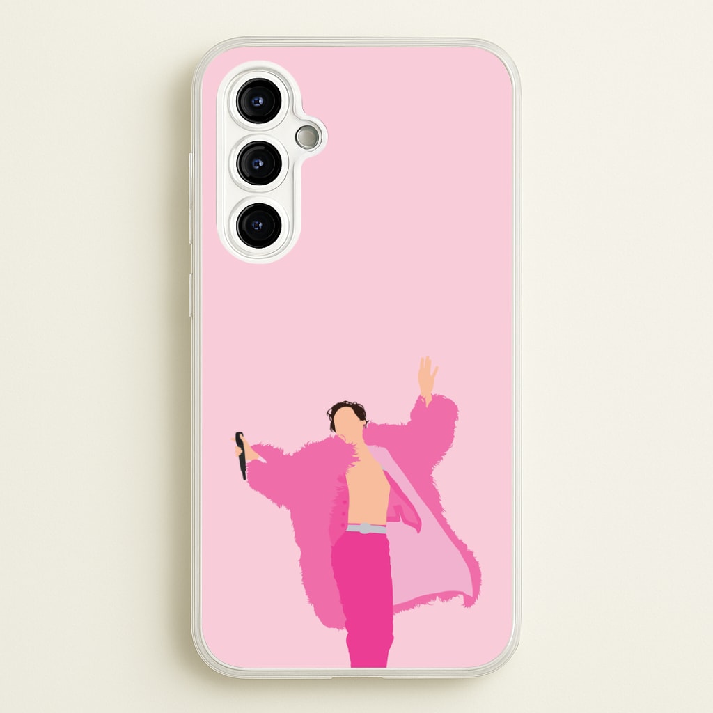 Harry Pink Coat Galaxy A54 Case
