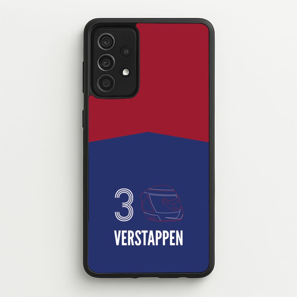 Verstappen Helmet 2026 Galaxy A52 / A52s Case