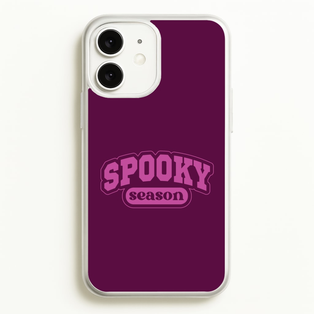 Spooky Season Varsity iPhone 11 Case