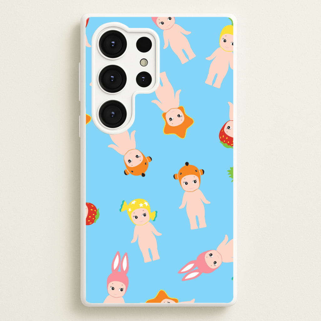 Angels Pattern Galaxy S25 Ultra Case