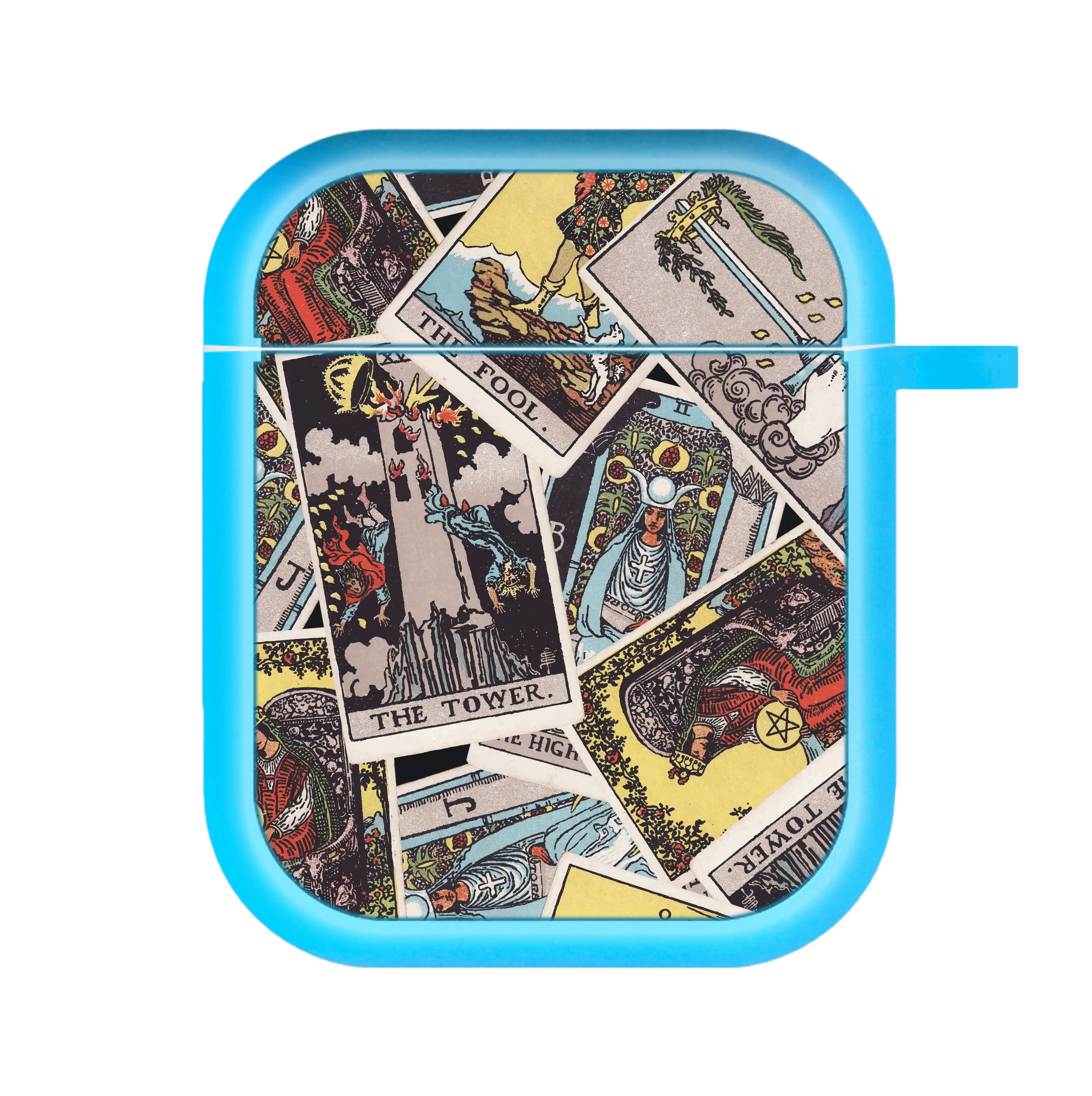 Tarot Cards Collage Pattern AirPods Case