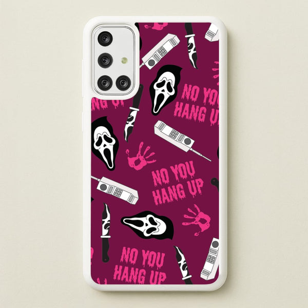 Scary Movie Props Patterm Galaxy A71 Case