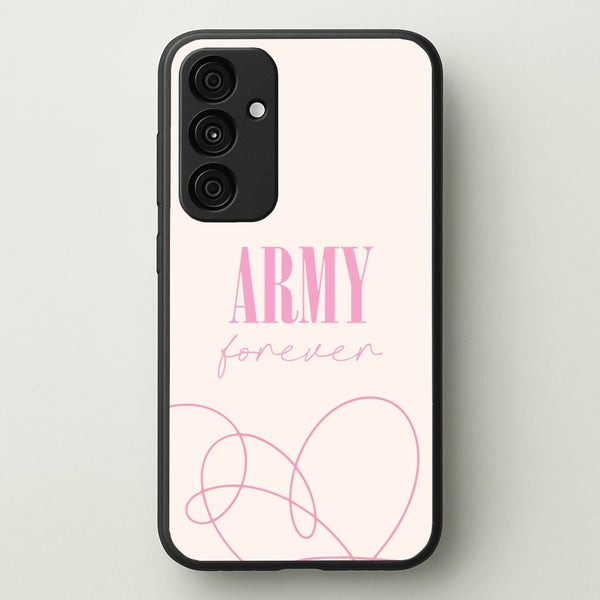Army Forever Pink Galaxy A55 Case