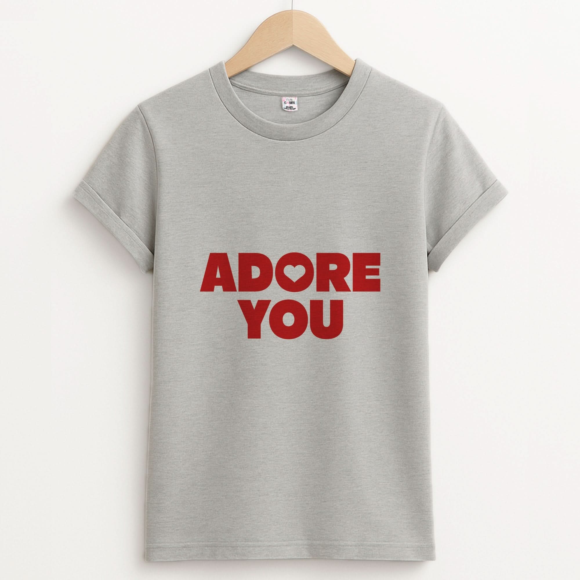 Adore You Unisex Grey T-Shirt