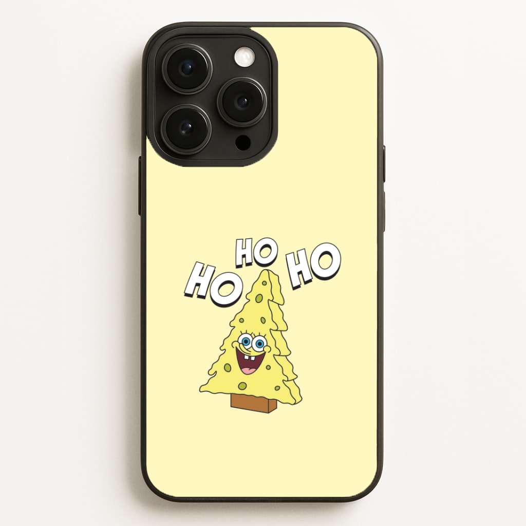 Christmas Tree Cartoon Sponge iPhone 12 Pro Max Case