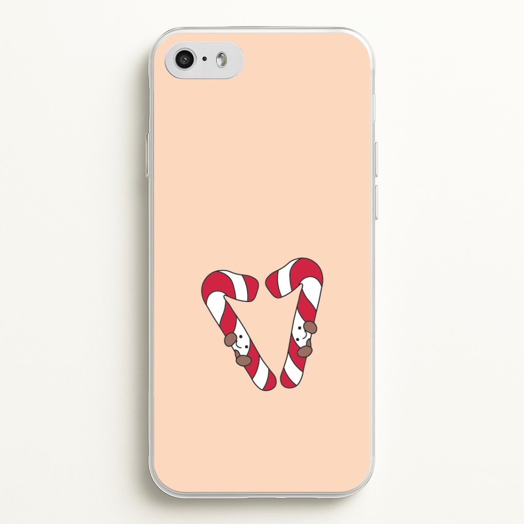 Christmas Candycane Plushies iPhone 5 / 5s / SE 2016 Case