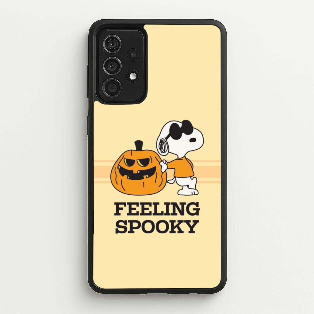 Feeling Spooky Cartoon Beagle Galaxy A52 / A52s Case