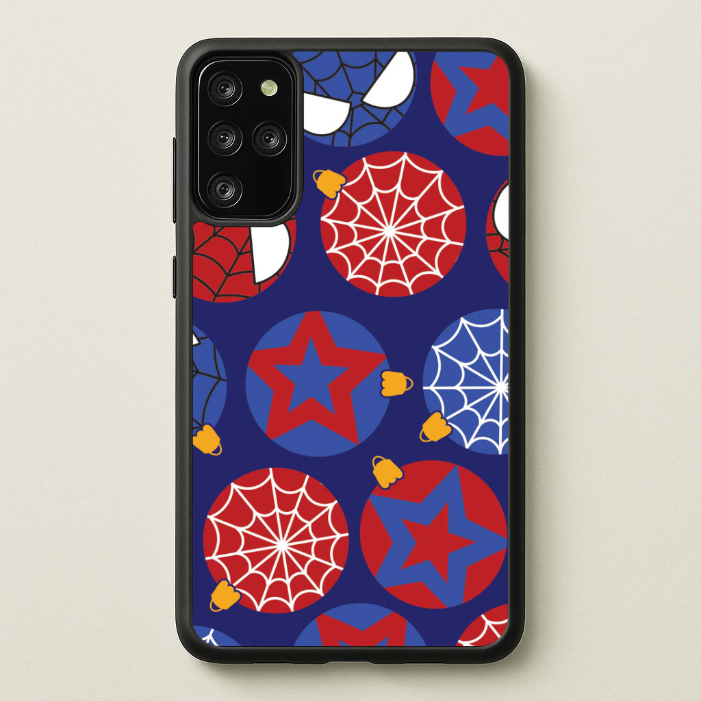 Spider Hero Baubles Pattern Galaxy S20 Plus Case